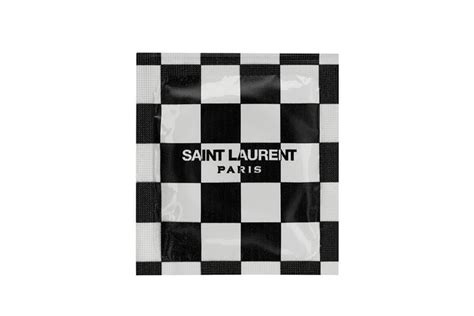 saint laurent condom|Saint Laurent Unveils Bougie €2 EUR Condoms 